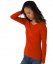Dámské tričko s dlouhým rukávem - Velikost: 3XL, Barva: red