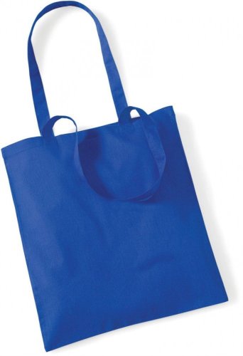 Bavlněná taška bez potisku - více barerných variant - Barva: royal