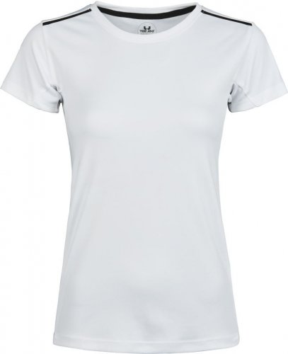Dámské funkční sportovní tričko - Velikost: M, Barva: white