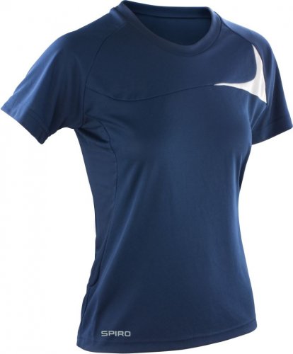 Dámské tréninkové tričko - Velikost: XL, Barva: navy