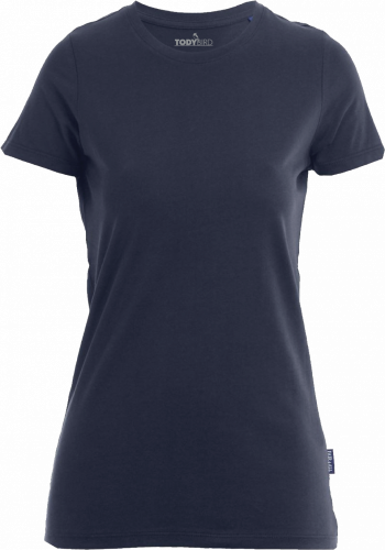 Dámské tričko s kulatým výstřihem - Velikost: 3XL, Barva: navy