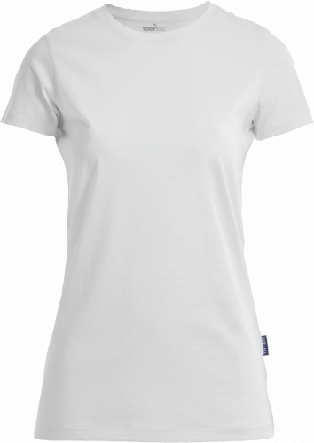 Dámské tričko s kulatým výstřihem - Velikost: S, Barva: white