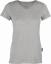 Dámské tričko s výstřihem do V - Velikost: 2XL, Barva: light grey