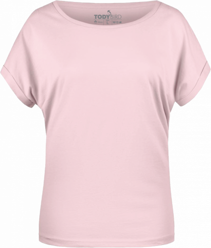 Dámské casual tričko - Velikost: M, Barva: pink